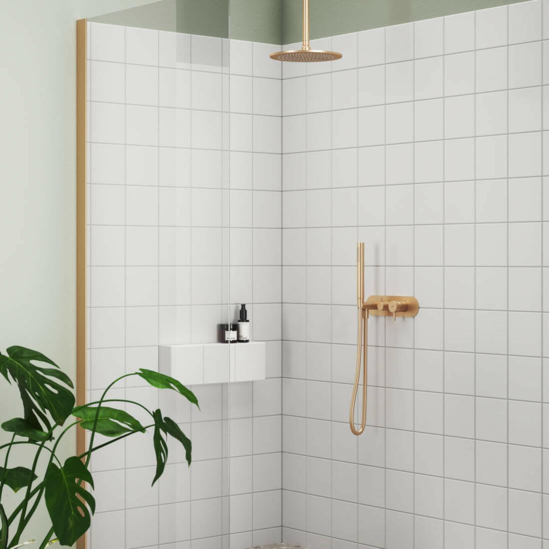Ravak Espirit zuhanycsaptelep falba süllyesztett, szettel, kétutas, belső egység nélkül, rose gold (X070361)