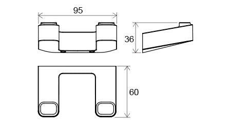 Ravak 10° TD fogas dupla 100.00 ( X07P352 )
