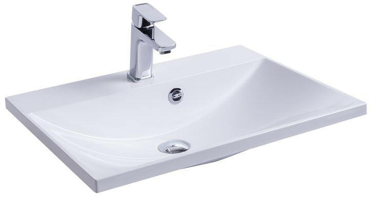 Ravak Flat 60x46 mosdó fehér túlfolyóval ( XJP01160000 )