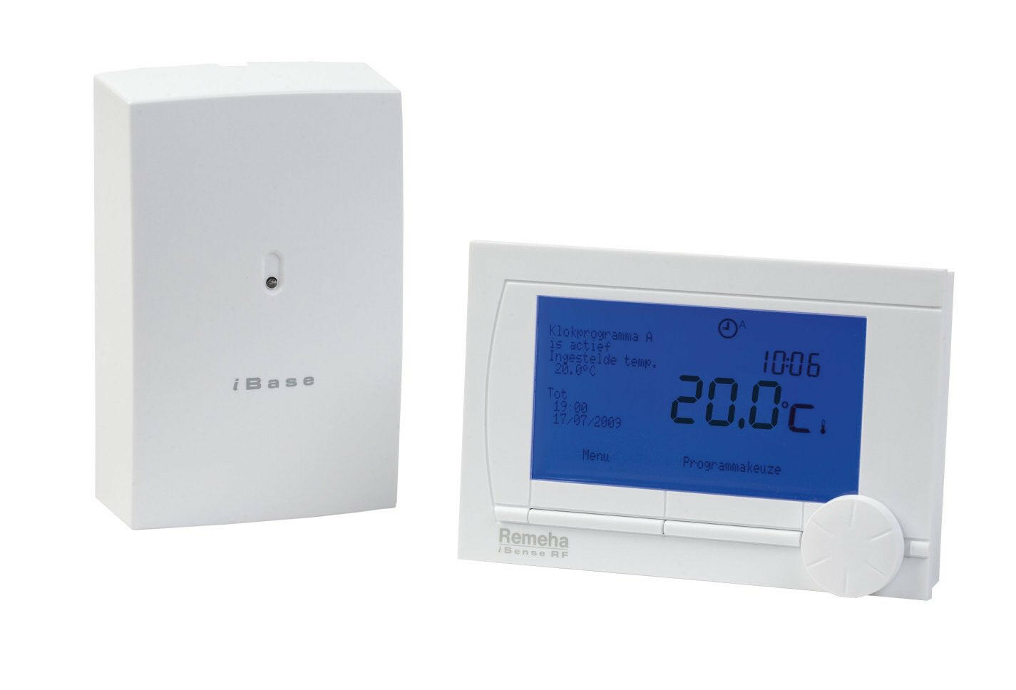 Remeha iSense RF LCD kijelzős rádiófrekvenciás termosztát