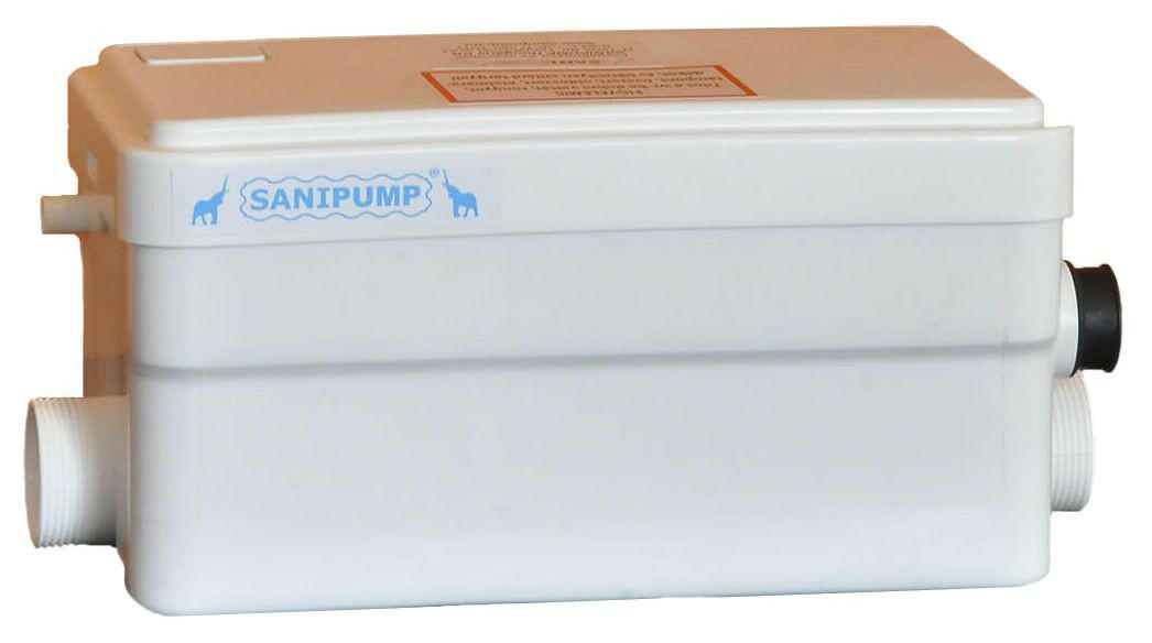 Sanipump Optimum SH - 2 átemelő WC csatlak. nélkül, 2 bemenet