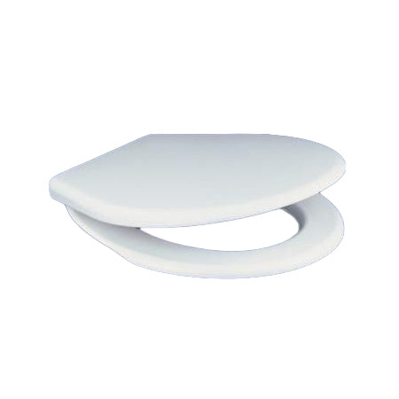 Design WC ülőke 1001, fehér, rozsdamentes zsanérral-0