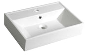 Sapho Aqualine Sistema mosdó pultra szerelhető 60x42 cm (10SF50060)