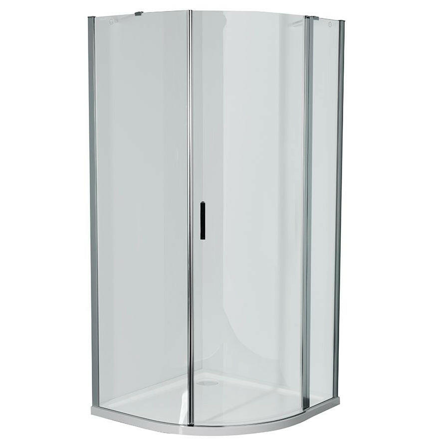 Sapho Zoom Line zuhanykabin íves 900x900 mm balos transparent üveggel (ZL2615L)