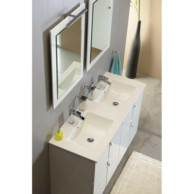 Sapho Slim mosdó dupla 121X1,6x46 cm (1601 - 120)
