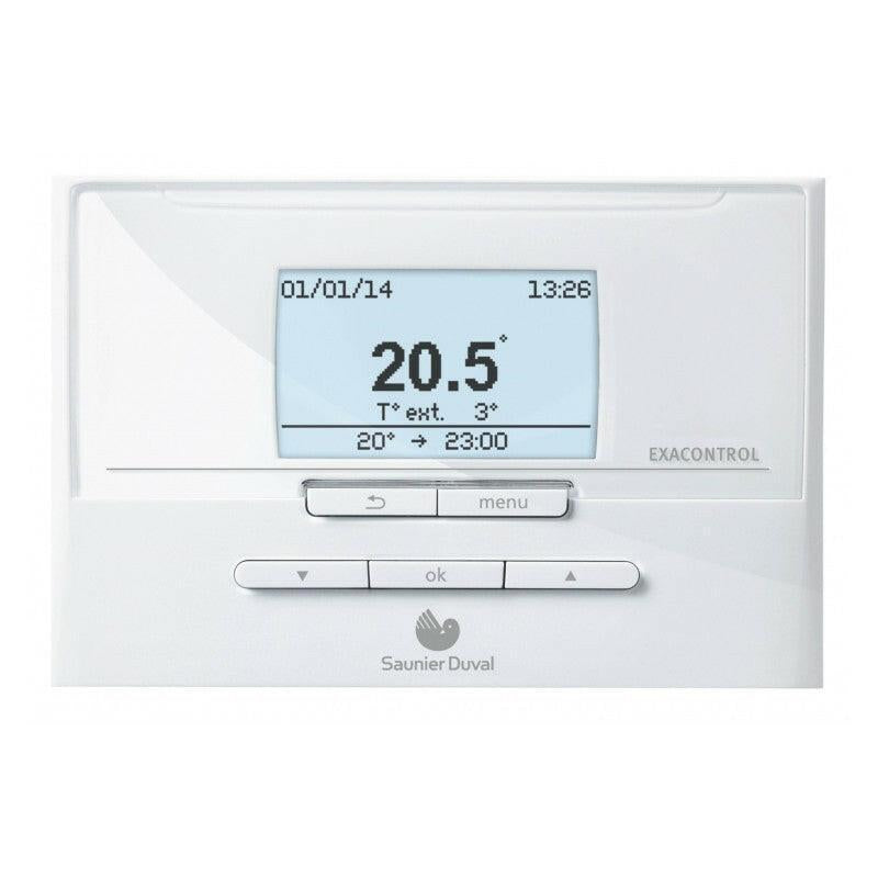 Saunier Duval Exacontrol E7RC programozható termosztát RF (0020118072)