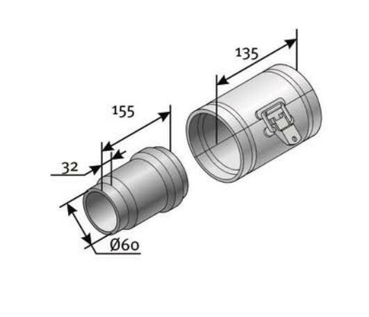 SAUNIER 60/100 PPs ellenőrző egyenes (helyette: 0020267684) - kifutó-0