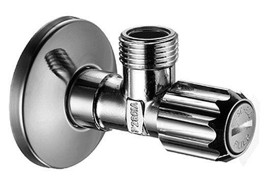 Schell Sanland sarokszelep szűrővel 1/2" - 3/8", csatlakozó nélkül ( 054300699 )