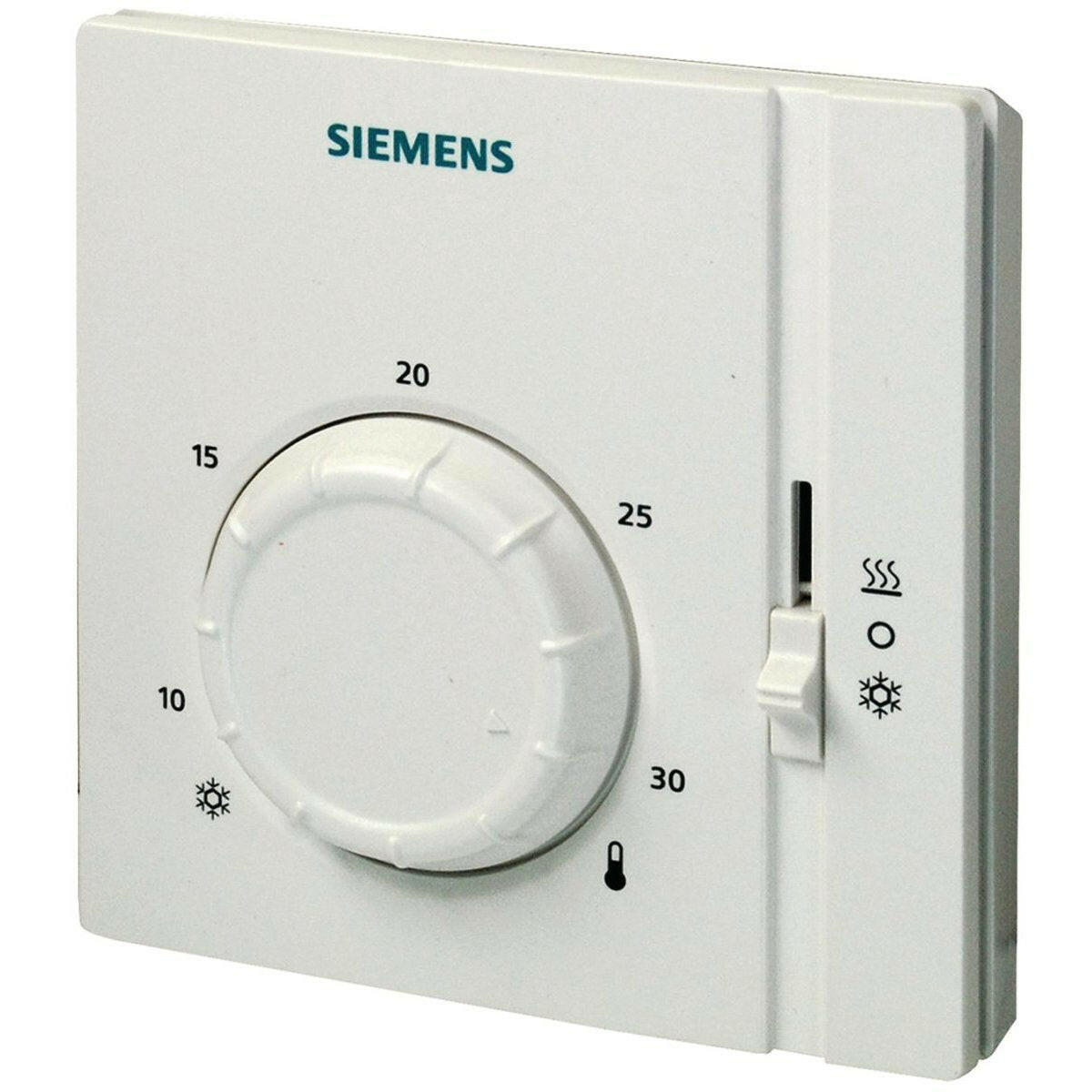 Termosztát SIEMENS RAA41 helyiségtermosztát hűtés/fűtés átkapcsolóval, AC24...250V-0