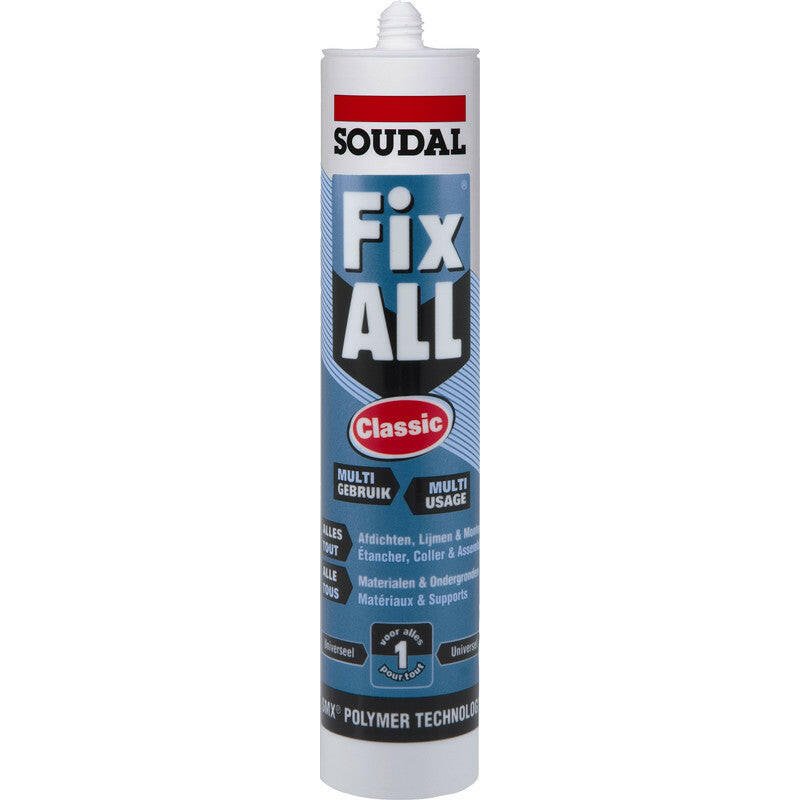 Soudal polymer rag. Fix - All Classic fehér