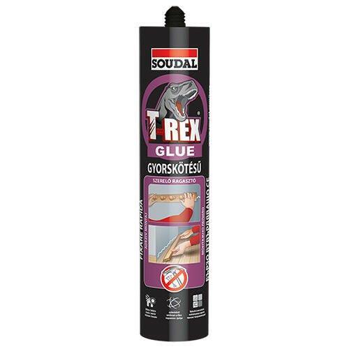 Soudal T - REX Gyorskötésű szerelőragasztó 380g lila