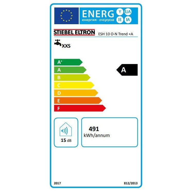 Stiebel Eltron ESH 10 O - N Trend elektromos vízmelegítő csapteleppel, felsős (201395)