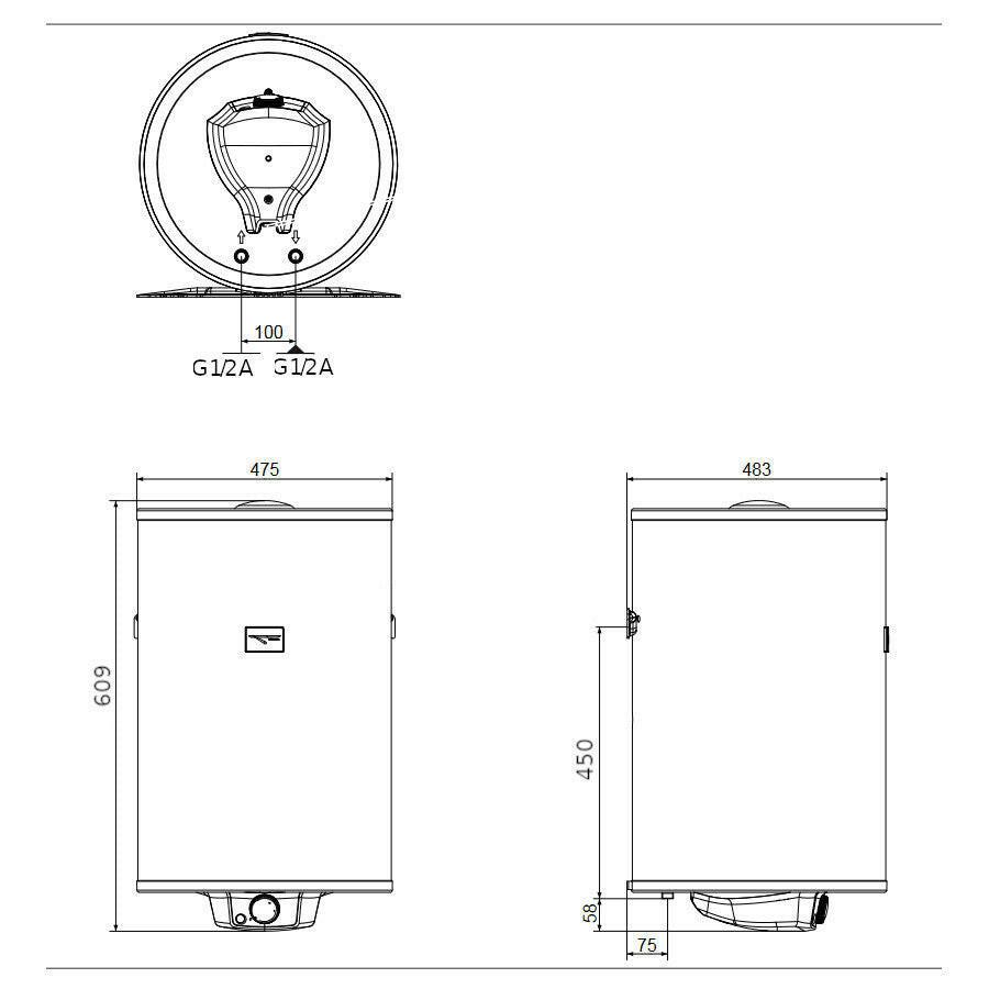 Stiebel Eltron PSH 50 Classic elektromos vízmelegítő (235960)