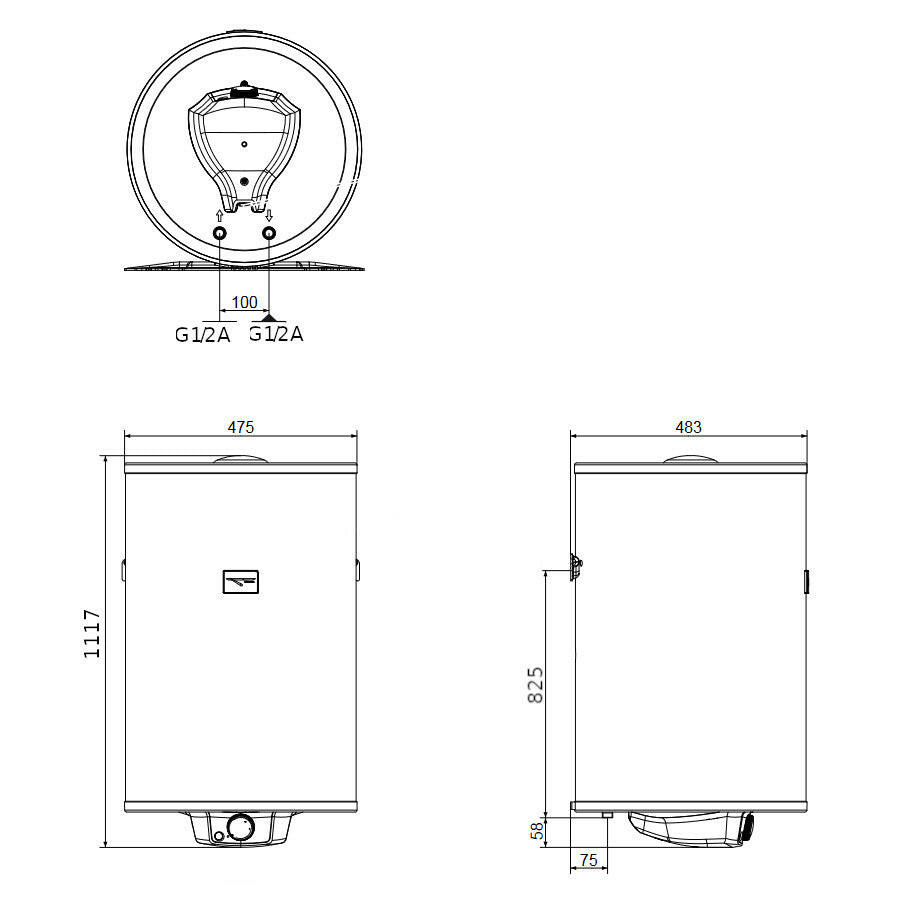 Stiebel Eltron PSH 120 Classic elektromos vízmelegítő-7