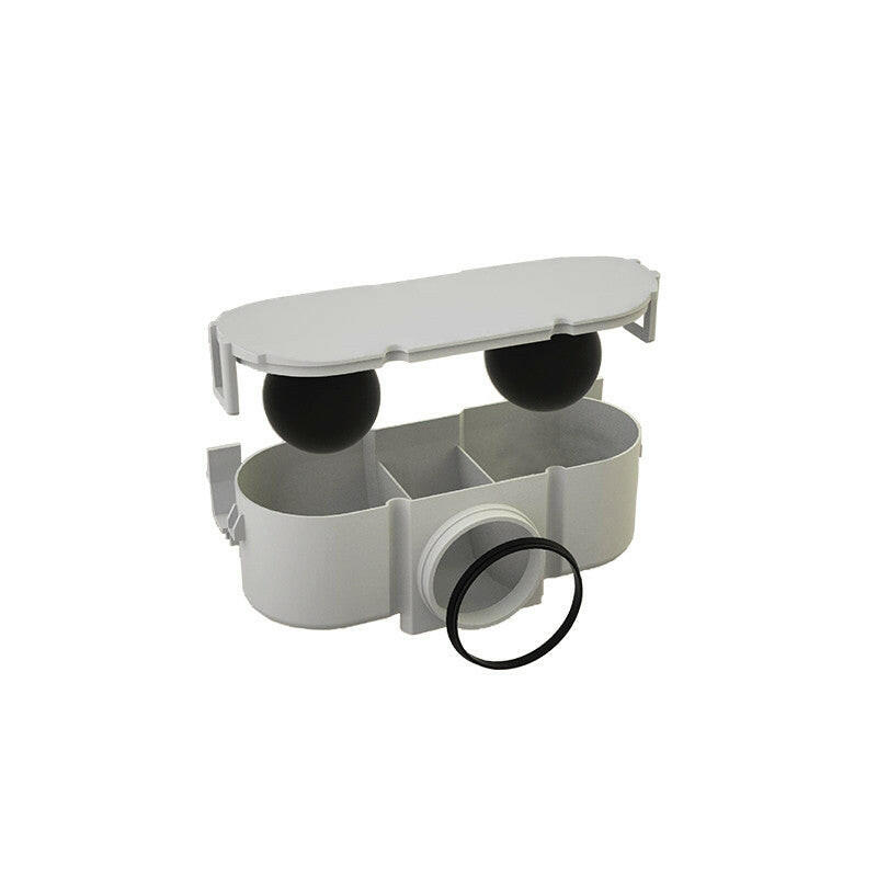 Styron kettős bűzzár folyókához (golyós) (STYMM - 6000)
