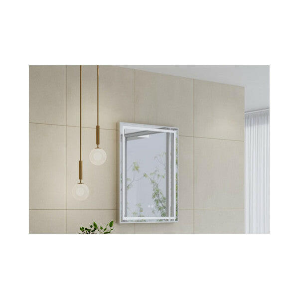 Tboss Floating Mirror Aura 60x80 álló laptükör, led, érintőkapcsoló, páramentesítő