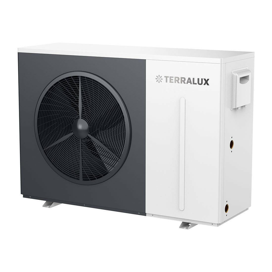 TERRALUX Sunglow 12 monoblokk levegő - víz hőszivattyú, 3 fázis, Wi - fi - s 4,5kW - 12,7kW,DC inverter,R290 (NE - F130HCR5TI)