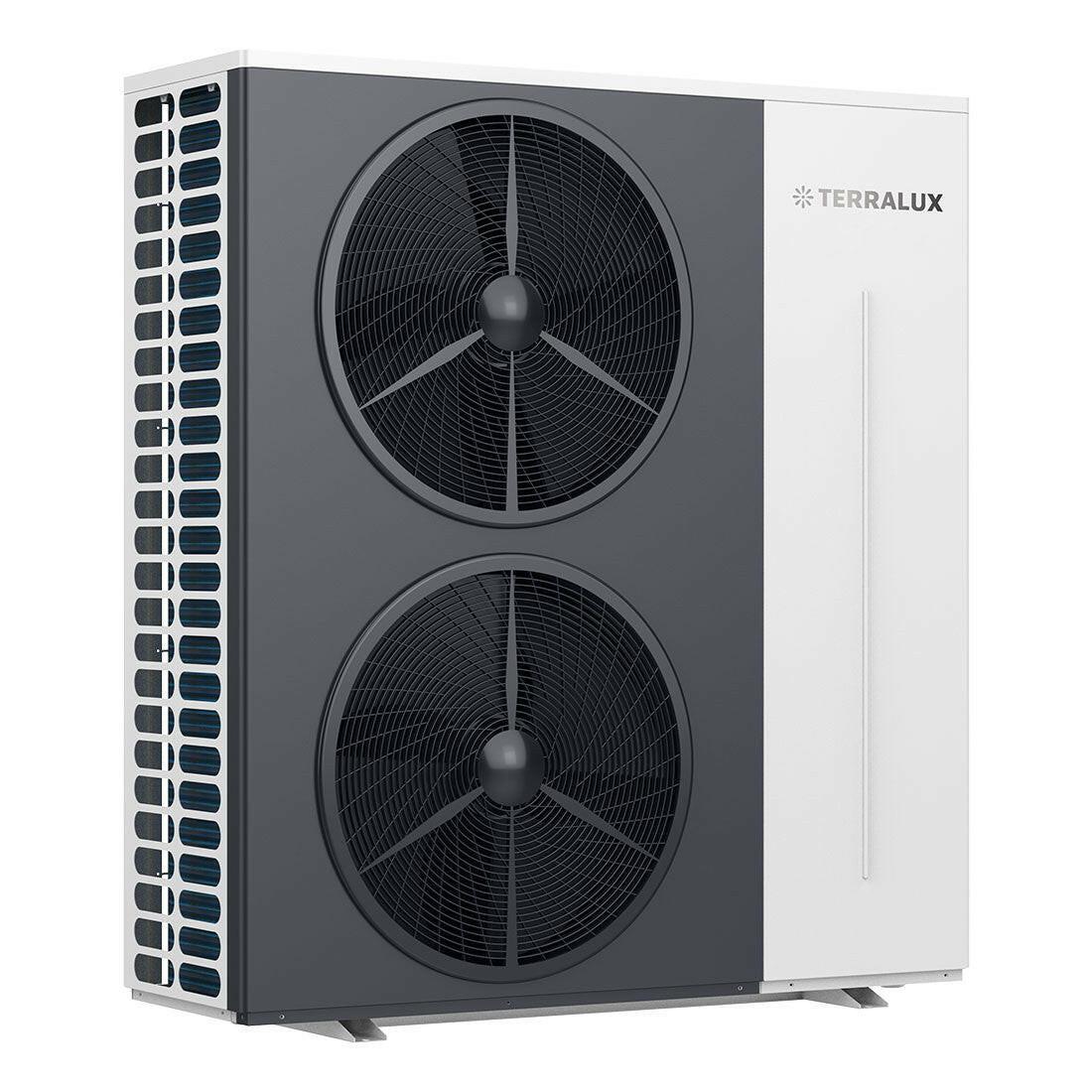 TERRALUX Sunglow 16 monoblokk levegő - víz hőszivattyú, 3 fázis, Wi - fi - s, 6kW - 16kW,DC inverter,R290(NE - F160HCR5TI)