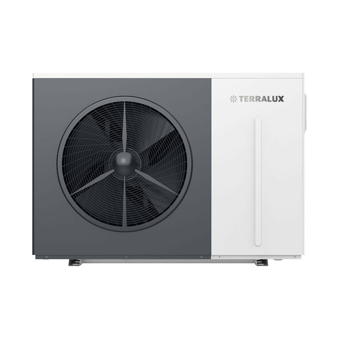 TERRALUX Sunglow 9 monoblokk levegő-víz hőszivattyú, 1fázis Wi-fi-s, 3,5kW-8,8kW, DC inverter,R290-0