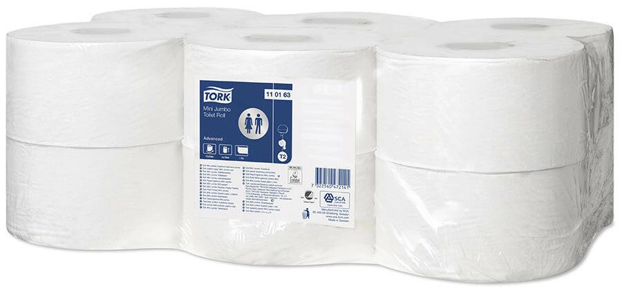 Tork Advanced Jumbo Mini WC - papír tekercses T2 (110163)