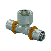 Uponor pressz belsőmenetes réz T - idom 25 - 3/4" - 25 BM