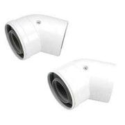 VAILLANT 60/100 ALU könyök 45°(2db) (20209569)