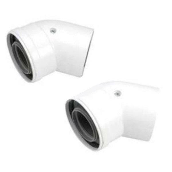 VAILLANT 60/100 ALU könyök 45°(2db) (20209569)