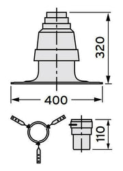 VAILLANT 80 PP flexibilis alapszett (303510)
