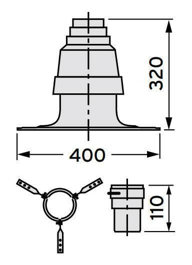 VAILLANT 80 PP flexibilis alapszett (303510)