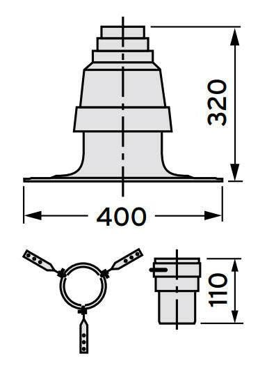 VAILLANT 80 PP flexibilis alapszett (303510)
