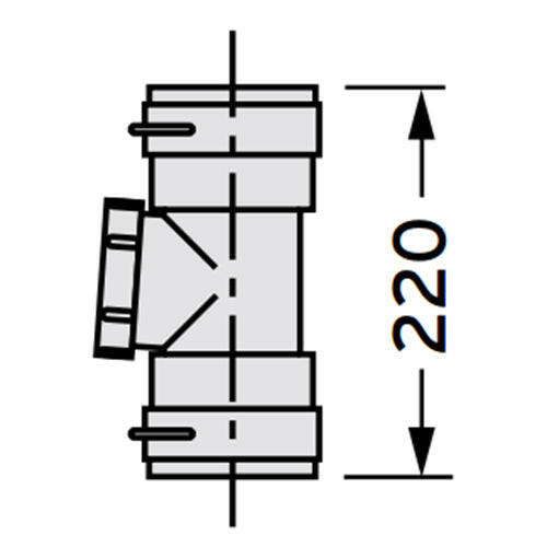 VAILLANT 80 PP flexibilis tisztító idom-0