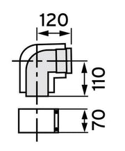 VAILLANT 80/125 ALU könyök 90° (303610)