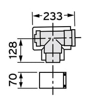 VAILLANT 80/125 ALU T - idom vizsgálónyílással (303612)
