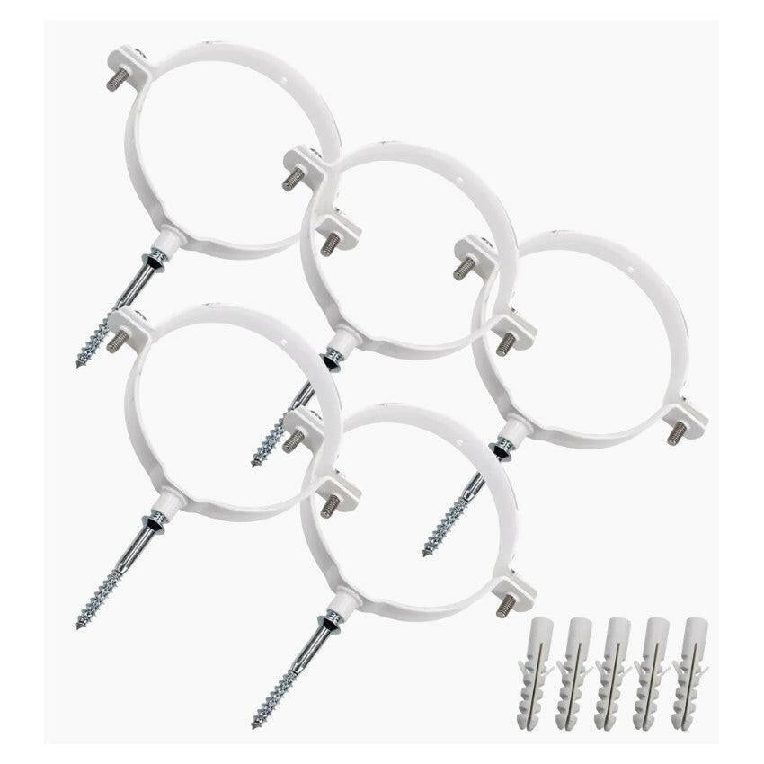 VAILLANT 100 csőbilincs (5 db)fehér ( 303821 )