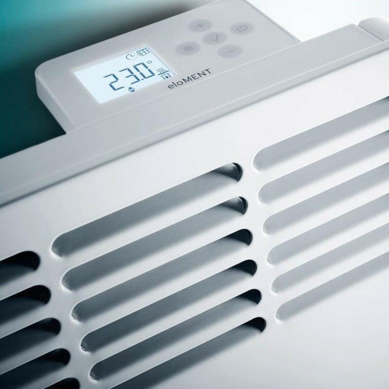 Vaillant eloMENT VER 150/5 elektromos fali konvektor 1500W, programozható, fokozatmentes beáll. 230V (0010023957)