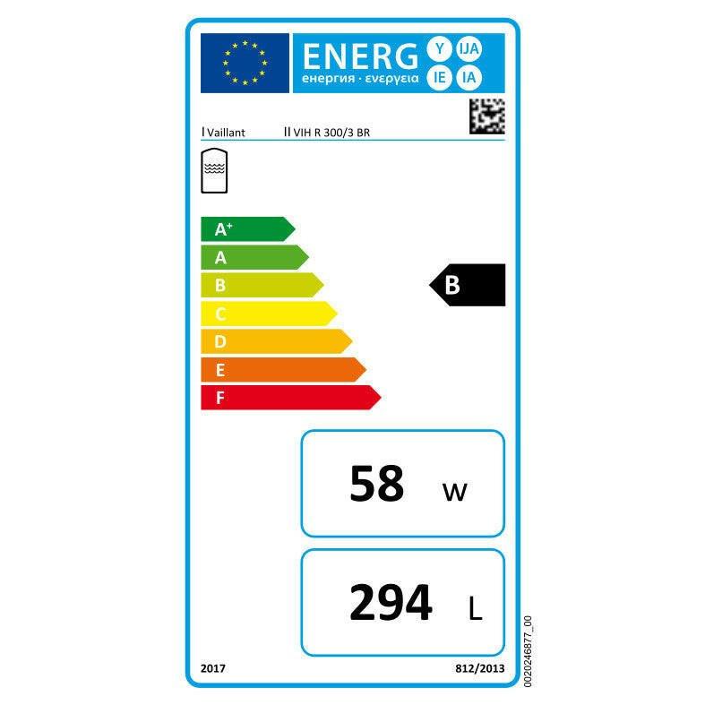 Vaillant uniSTOR VIH R 300/3 BR indirekt tároló 1 hőcserélővel (0010020639)