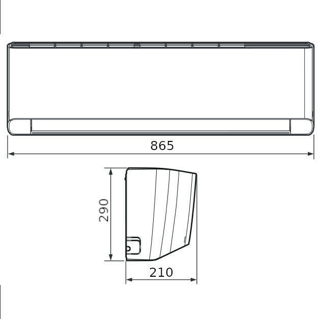 Vaillant VAI5-035 WNI beltéri egység aktív ionizációval (3,5kW hűtés, 3,2kW fűtés)-2