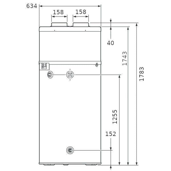 VAILLANT aroSTOR VWL B 270/5 HMV hőszivattyú (0010026817)