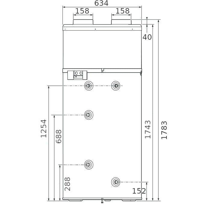 VAILLANT aroSTOR VWL BM 270/5 HMV hőszivattyú (0010026819)