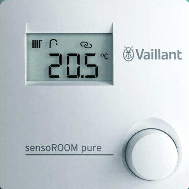 Vaillant sensoROOM pure szabályzó programozási lehetőség nélkül, digitális kijelzővel(VRT50 helyett) ( 0010041871 )