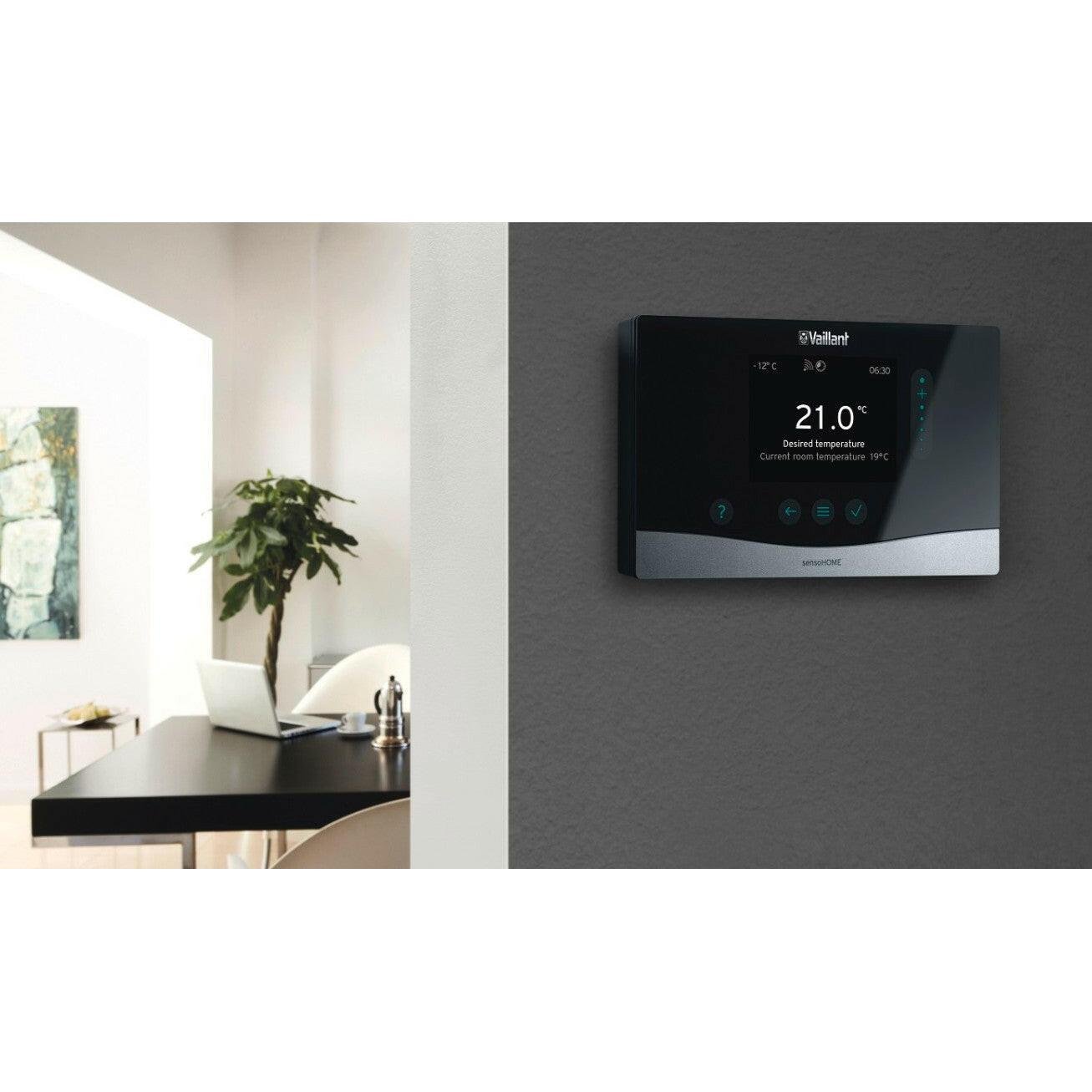 Vaillant sensoHOME VRT 380f - eBUS helyiség - hőmérséklet szabályozó fali készülékekhez (0020260955)