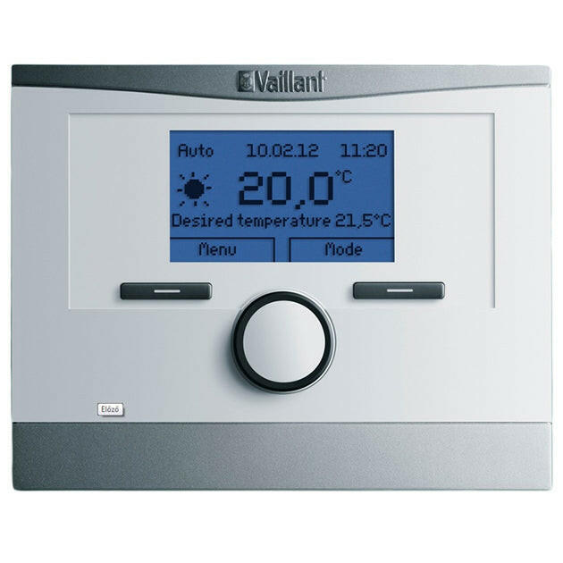 Vaillant calorMATIC 350 eBus helyiség-hőmérsékletszabályozó fali készülékekhez, heti prog. - kifutó-0
