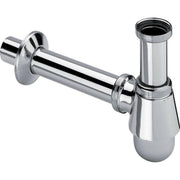 VIEGA bidé búraszifon, leeresztő nélkül, krómozott, sárgaréz D32mm L=250mm (116941)