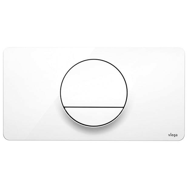 VIEGA WC Nyomólap Visign for Style 13 fehér (654 - 498)