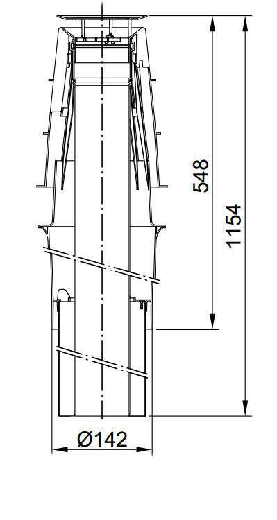 Viessmann 60/100 PPs AZ - tetőátvezetés fekete (7373230)