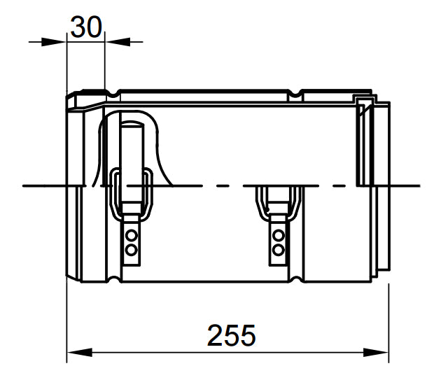 Viessmann 60/100 PPs AZ-tolókarmantyú-0