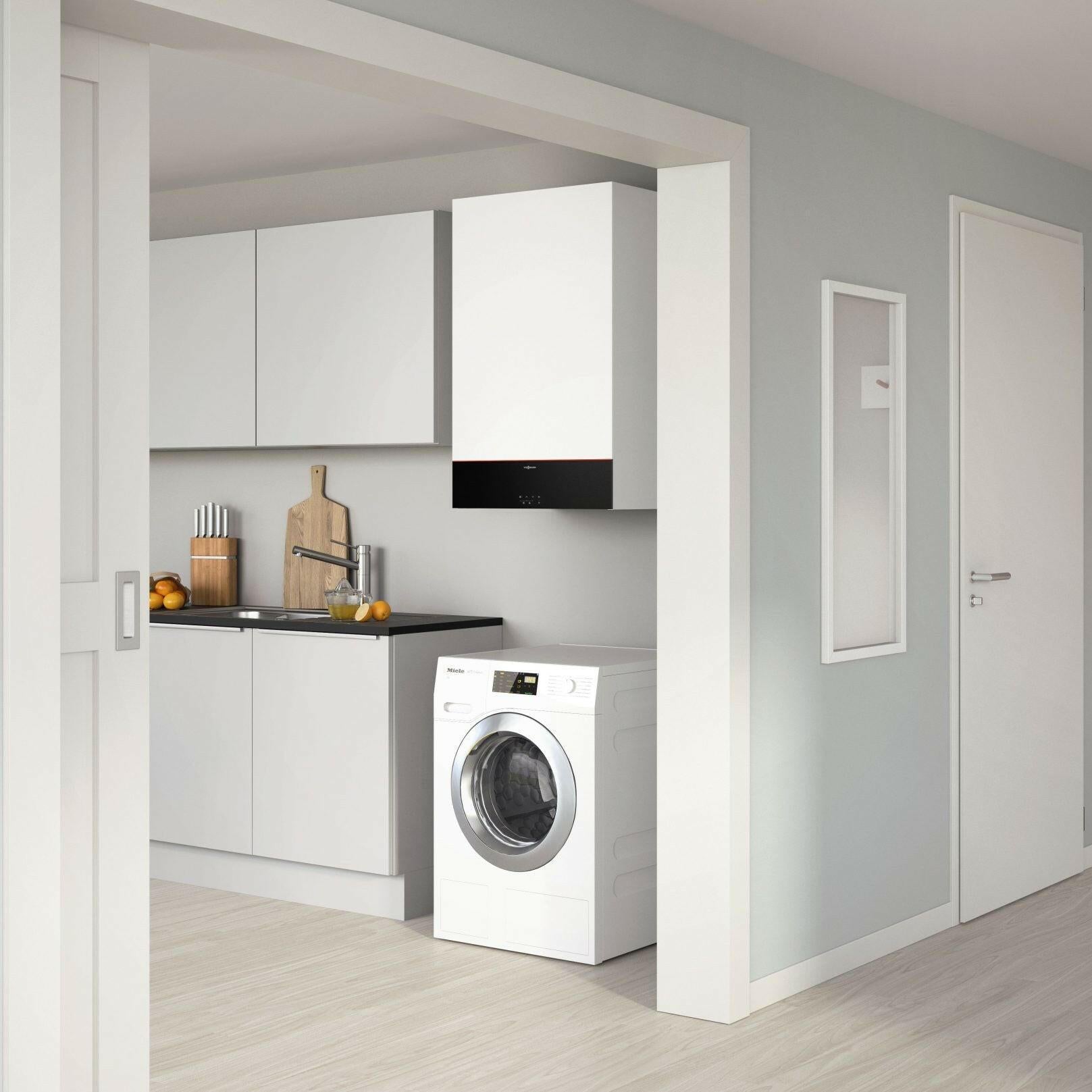 Viessmann Vitodens 111 - W 32kW tárolós gázkazán, egyedi égéstermékelvezetéshez (Z020638)