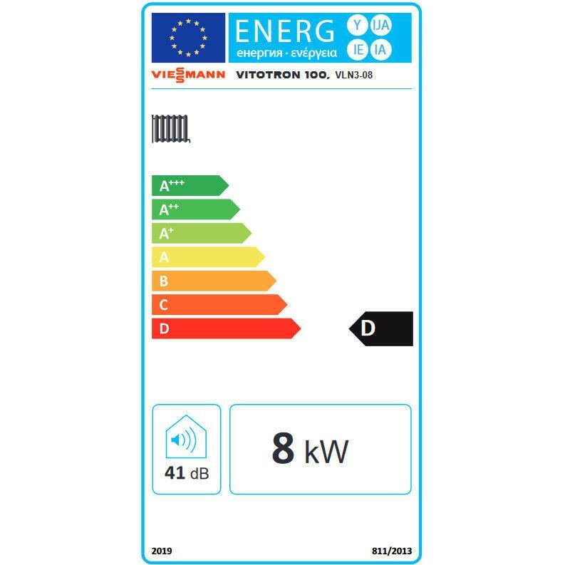 Viessmann Vitotron 100 VLN3 - 08 (8 kw) elektromos kazán állandó kazánvíz hőmérséklettel ( Z020841 )
