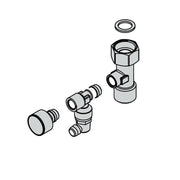 Viessmann előremenő közdarab nyomásmérővel (ZK05681)