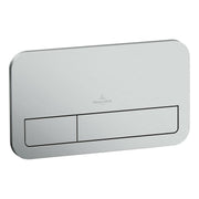 Villeroy&Boch ViConnect nyomólap 200S, Dual flush, matt króm (92249069)